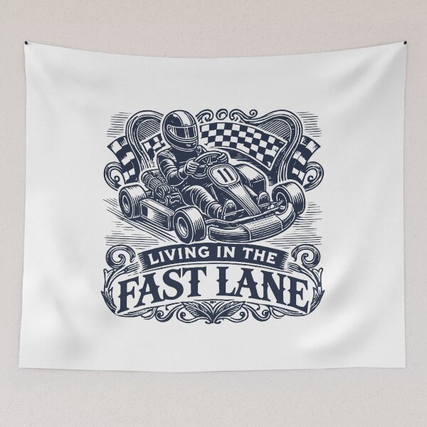 Item preview, Go-kart In The Fast Lane Adventure designed and sold by LuminOrb.