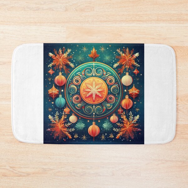 Item preview, Festive Christmas Ornaments - Elegant Holiday Design designed and sold by RaiyaTees.