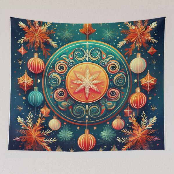 Item preview, Festive Christmas Ornaments - Elegant Holiday Design designed and sold by RaiyaTees.