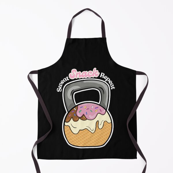 Item preview, Sweat Snack Repeat - Kettlebell (black) designed and sold by BirdseyDesigns.