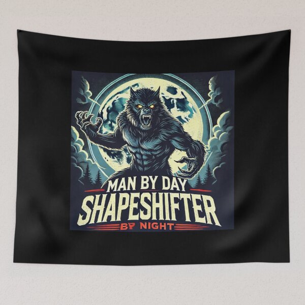 Item preview, Man by day, shapeshifter by night designed and sold by ATOTI.