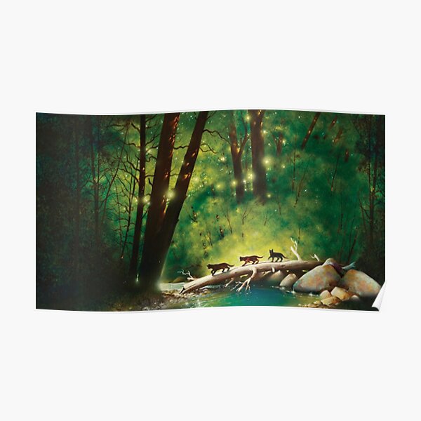 Warrior Cats (Dawn of the Clans, The Sun Trail Original Cover) Poster