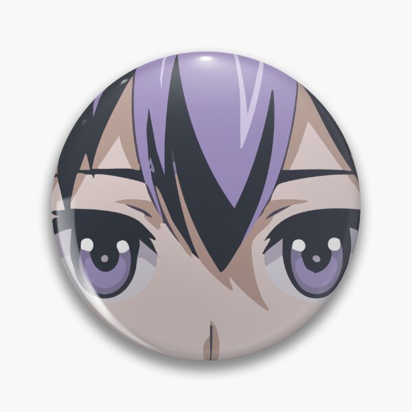 Item preview, Minimalist Anime Eyes Design – Aesthetic Japanese Art for Stickers & Prints designed and sold by designedbyNil.