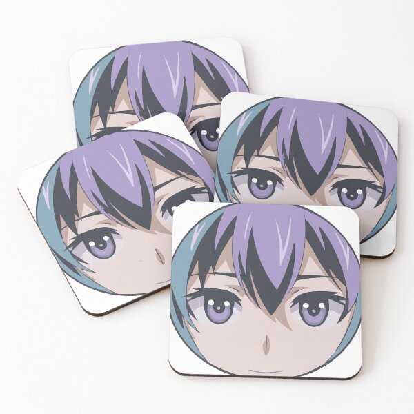 Item preview, Minimalist Anime Eyes Design – Aesthetic Japanese Art for Stickers & Prints designed and sold by designedbyNil.
