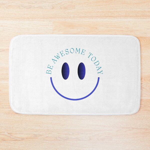 Item preview, BE AWESOME TODAY - BLUE - Motivational/ Inspirational quotes designed and sold by TishCO.