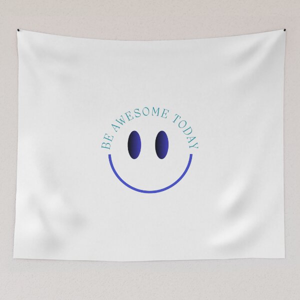 Item preview, BE AWESOME TODAY - BLUE - Motivational/ Inspirational quotes designed and sold by TishCO.