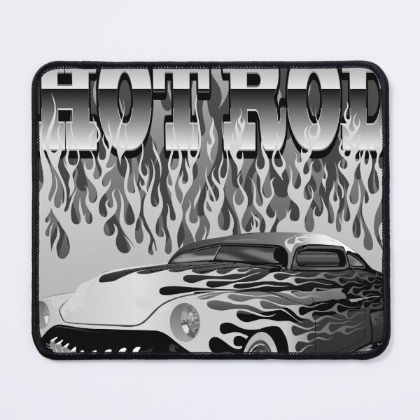 Item preview, hot rod flame burn fire vintage american car logo designed and sold by Achille3777.