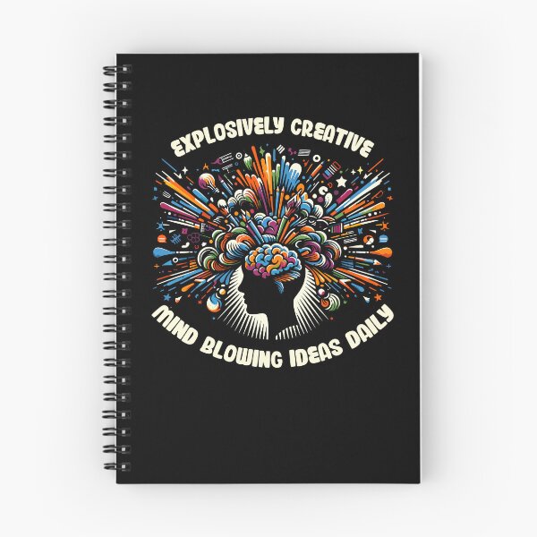 Item preview, Explosively Creative – Mind Blowing Ideas Daily Bold Traits  designed and sold by Dressed For  Duty.