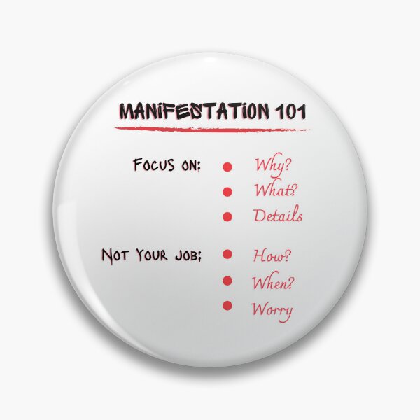 Item preview, Manifestation 101 designed and sold by Eniways84.