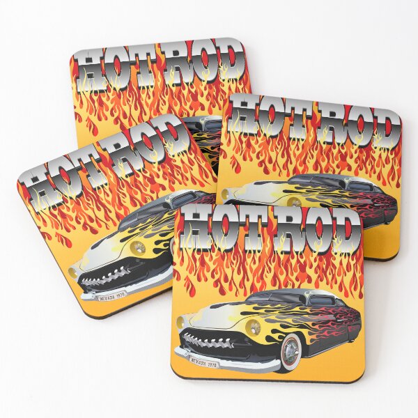Item preview, hot rod flame burn fire american car muscle car logo designed and sold by Achille3777.