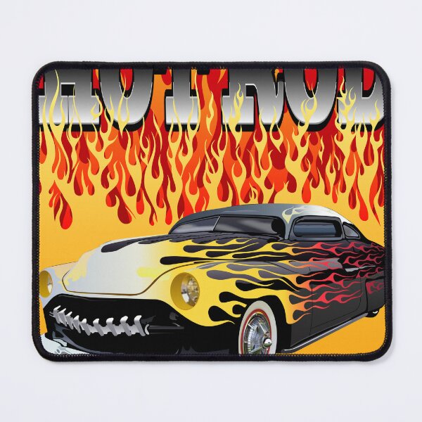 Item preview, hot rod flame burn fire american car muscle car logo designed and sold by Achille3777.