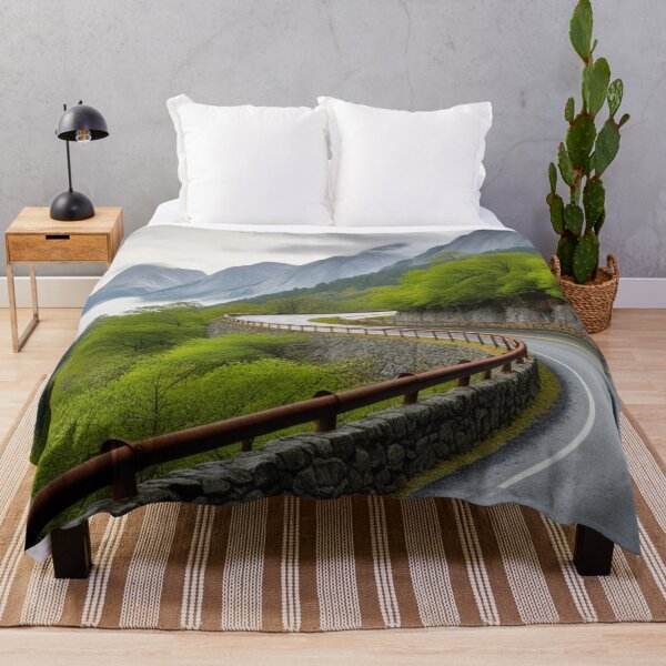 Item preview, Winding Road In The Mountains designed and sold by Izabela Włodarczyk.