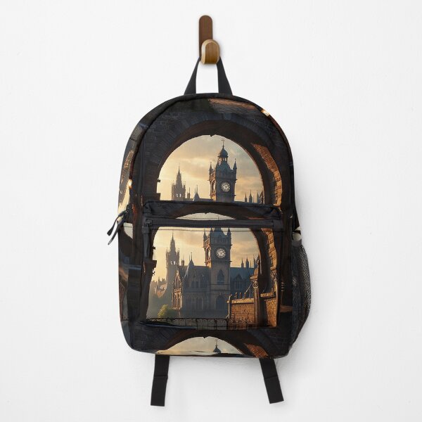 Item preview, Victorian Clock Tower at Sunset designed and sold by PloynaphatArt.