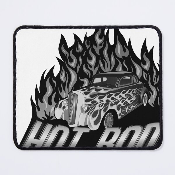 Item preview, hot rod flame fire car muscle car vintage designed and sold by Achille3777.