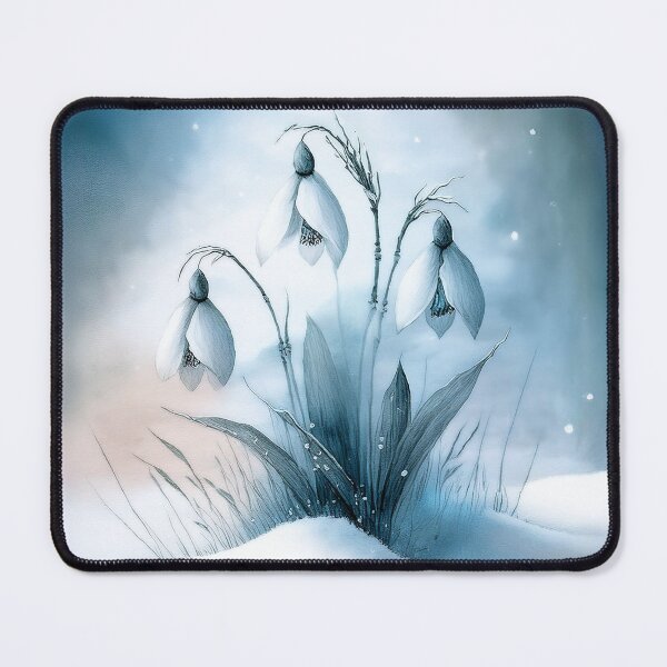 Item preview, Blue Snowdrops designed and sold by Blue Horse Photo Magic.