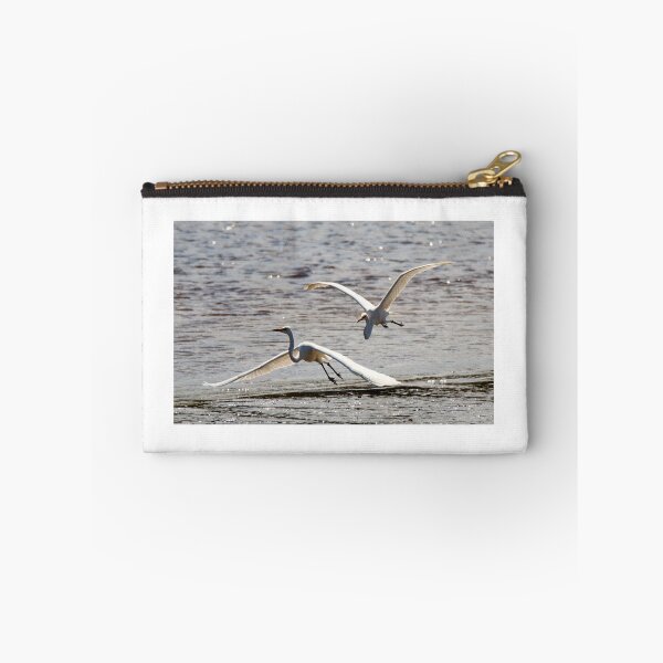 Item preview, Egrets in flight designed and sold by BirdsAlive.
