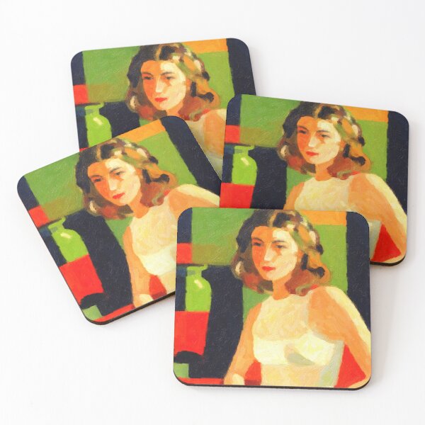Item preview, Woman's portrait in retro style designed and sold by Drawings Project.