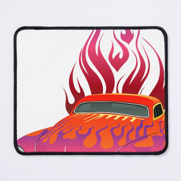Item preview, hot rod flame fire vintage car american muscle car designed and sold by Achille3777.