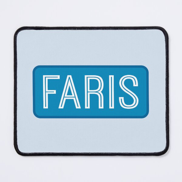 Item preview, Faris Name designed and sold by Jeallan Designs.