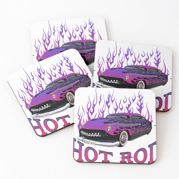 Item preview, hot rod flame logo car muscle car fire flame vintage designed and sold by Achille3777.