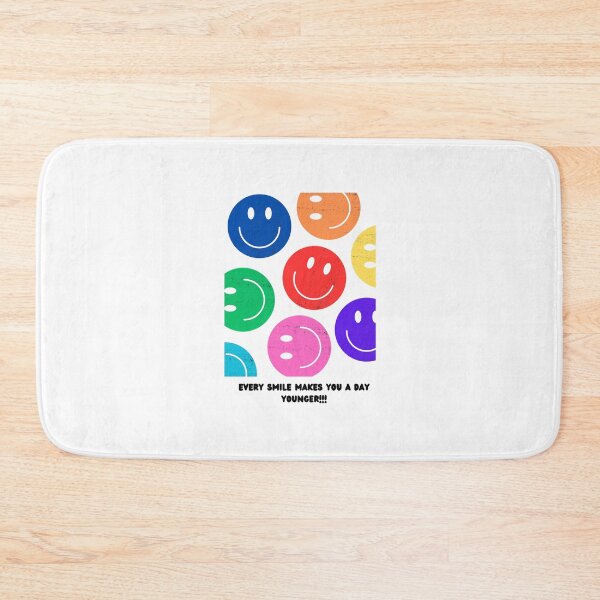Item preview, Every Smile Makes You a Day Younger - Colorful - Motivational/ Inspirational quotes designed and sold by TishCO.