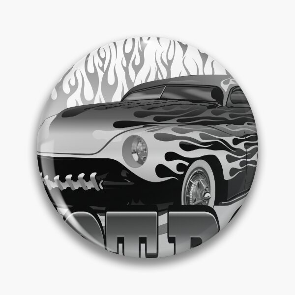 Item preview, hot rod flame vintage cars fire american muscle car designed and sold by Achille3777.