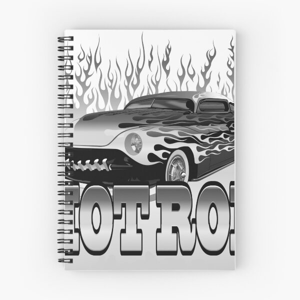 Item preview, hot rod flame vintage cars fire american muscle car designed and sold by Achille3777.
