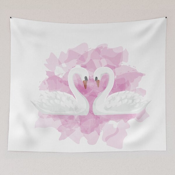 Item preview, Swan Valentine Day Animal Symbol of Love Postcard designed and sold by SUPERHERON.