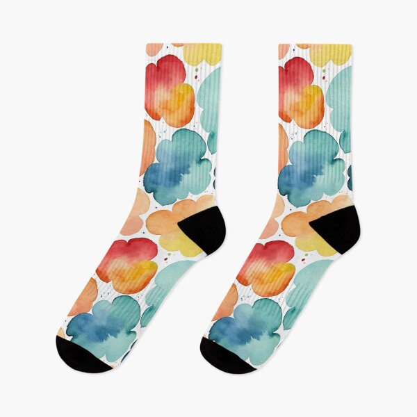 Item preview, Colorful seamless pattern with small watercolor stains designed and sold by Giuseppe Cammino.