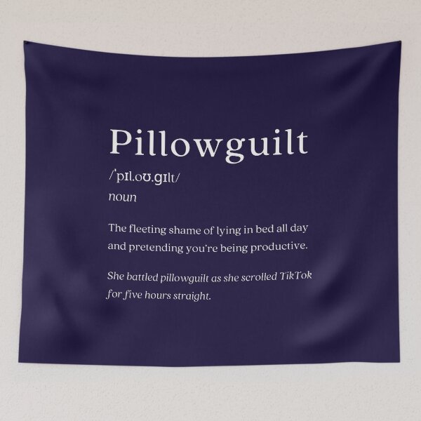 Artikelvorschau, Wörterbuch: Pillowguilt entworfen und verkauft von nature. electrified..