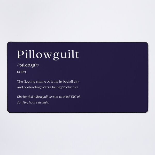Artikelvorschau, Wörterbuch: Pillowguilt entworfen und verkauft von nature. electrified..