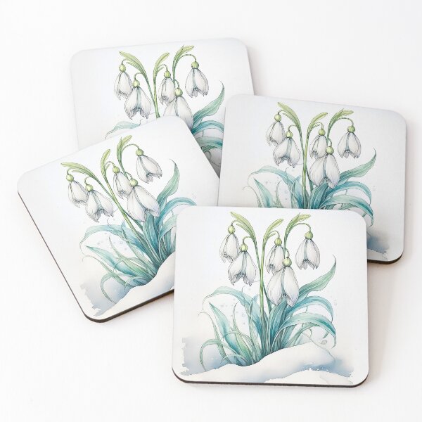 Item preview, Simply Snowdrops designed and sold by Blue Horse Photo Magic.