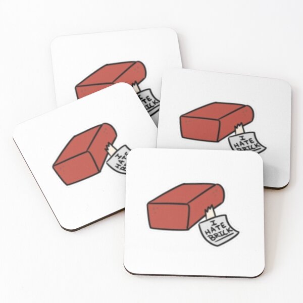 Item preview, i hate brick shrimpo trinket dandys world designed and sold by Akiro Rowan.