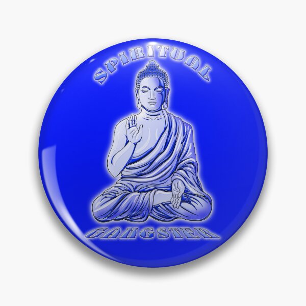 Item preview, SPIRITUAL GANGSTER Blue designed and sold by NA-WEARS.