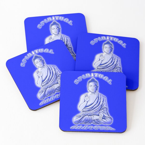 Item preview, SPIRITUAL GANGSTER Blue designed and sold by NA-WEARS.