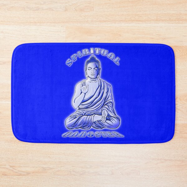 Item preview, SPIRITUAL GANGSTER Blue designed and sold by NA-WEARS.