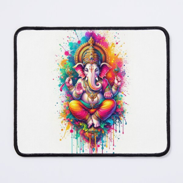 Item preview, Ganesha - Colorful - Spirituality designed and sold by TishCO.