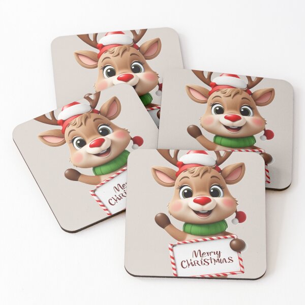 Item preview, Deer wishes you a Merry Christmas designed and sold by Izabela Włodarczyk.