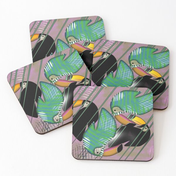 Item preview, dancing toucans designed and sold by Adela80.