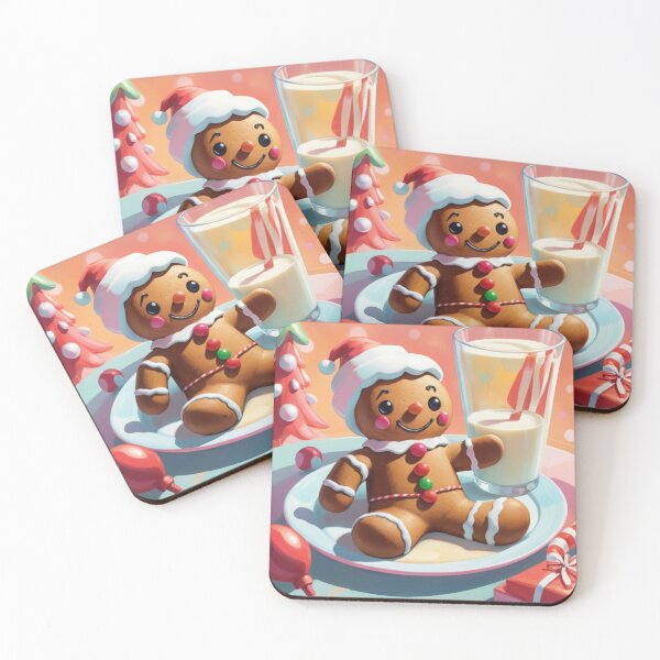 Item preview, Gingerbread Man Waiting for Santa Claus designed and sold by Izabela Włodarczyk.