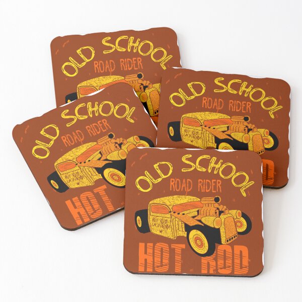 Item preview, hot rod old school vintage car road rider design designed and sold by Achille3777.