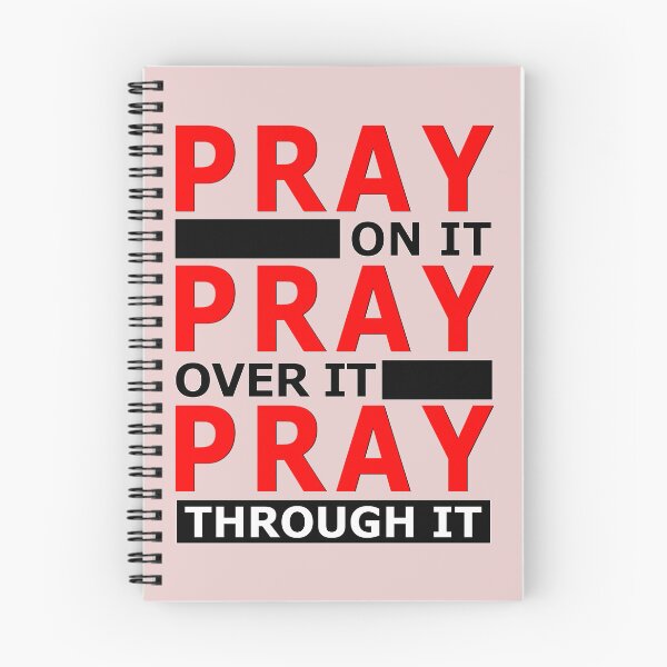 Item preview, Pray On It, Pray Over It, Prat Through It designed and sold by NA-WEARS.