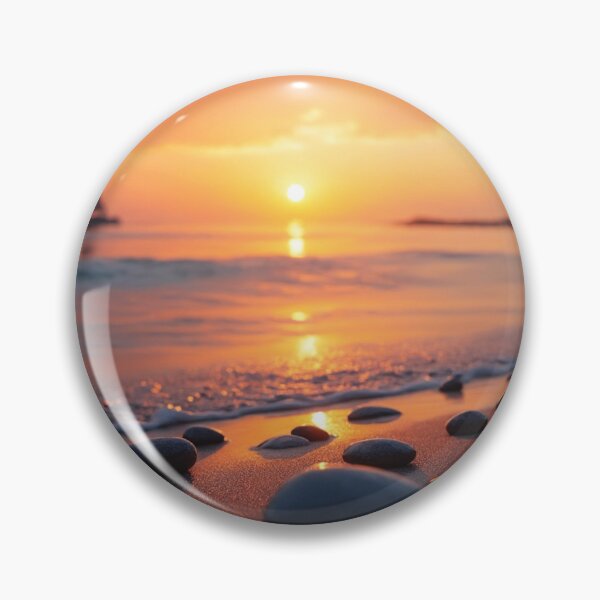 Item preview, A tranquil ocean scene at sunset designed and sold by Giuseppe Cammino.