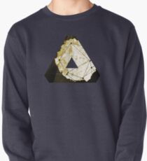 Sudadera cerrada Geometría abstracta: Sand Palace (Deus Ex Gold)