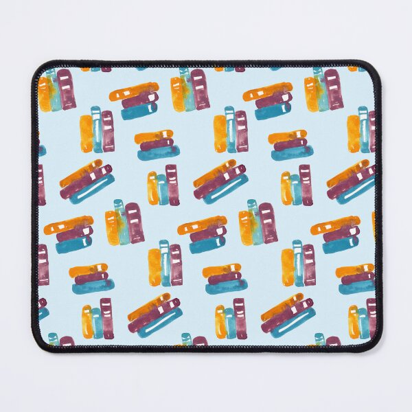 Item preview, Tossed Books Stacked Books - light blue designed and sold by JasmineGDesigns.