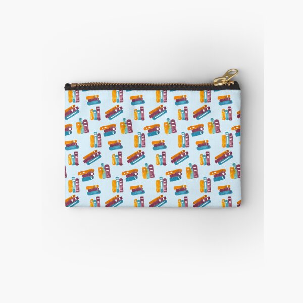 Item preview, Tossed Books Stacked Books - light blue designed and sold by JasmineGDesigns.