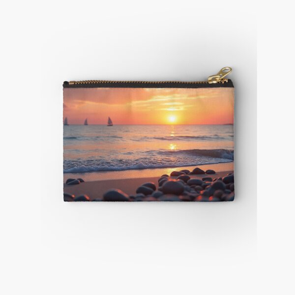 Item preview, A tranquil ocean scene at sunset designed and sold by Giuseppe Cammino.