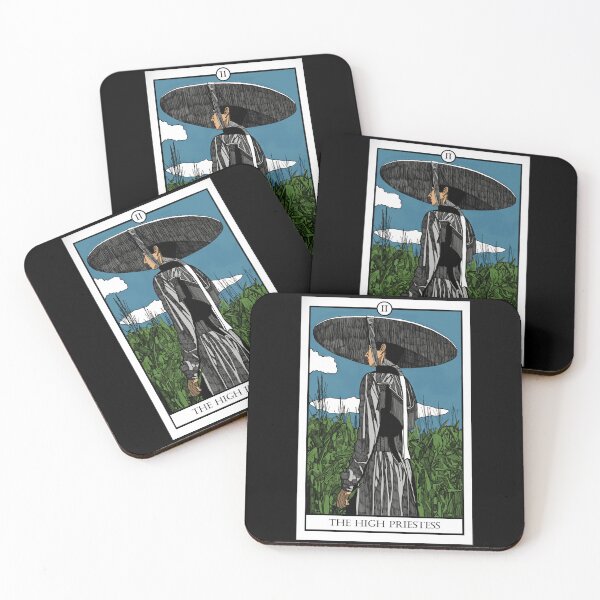 Item preview, Tarot Card II: The High Priestess (in colour) designed and sold by Nix-sart.