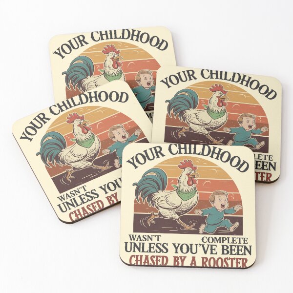 Item preview, Your Childhood Wasn't Complete Unless You've Been Chased by a Rooster designed and sold by MagicWander.