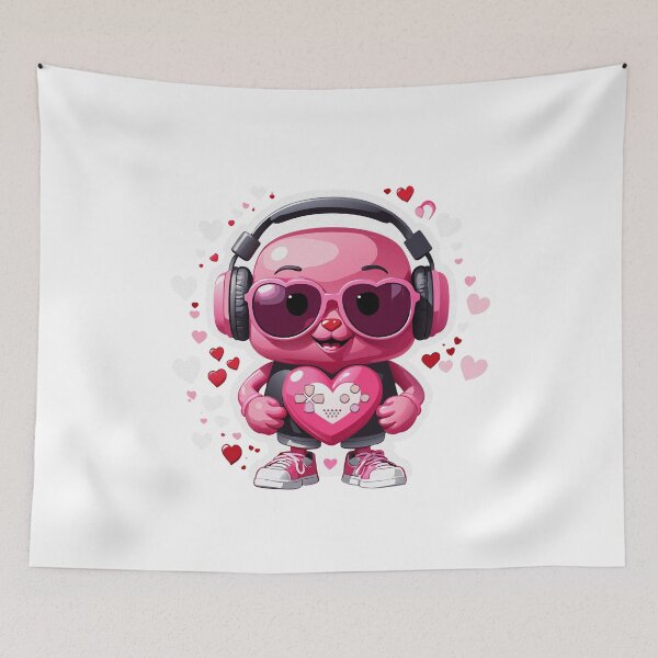 Item preview, Funny Controller Heart For Girls Boys Kids _ Cool Valentine's Day Gift designed and sold by Kenza-Store.